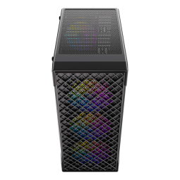 Caja ordenador gaming antec vx - 310 atx argb cristal templado negra