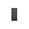 Caja ordenador gaming antec vx - 320 atx argb cristal templado negra