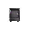 Caja ordenador gaming antec vx - 320 atx argb cristal templado negra