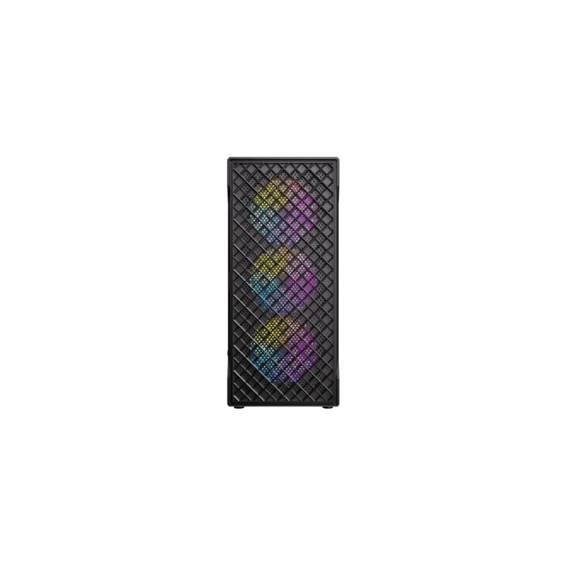 Caja ordenador gaming antec vx - 320 atx argb cristal templado negra