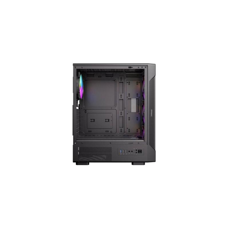 Caja ordenador gaming antec vx - 320 atx argb cristal templado negra