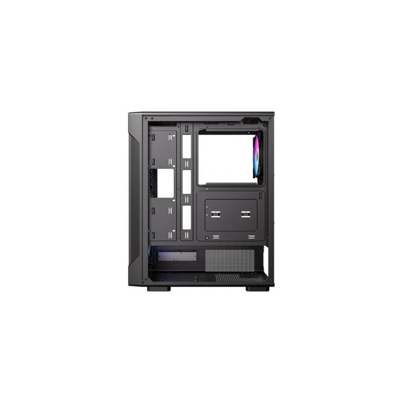 Caja ordenador gaming antec vx - 320 atx argb cristal templado negra
