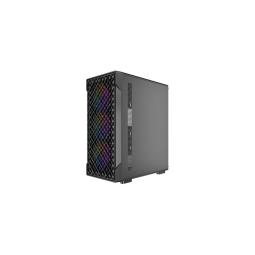 Caja ordenador gaming antec vx - 320 atx argb cristal templado negra