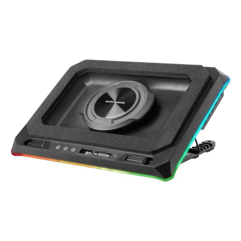 Base refrigeracion mars gaming mnbcultra para portatil hasta 18 pulgadas
