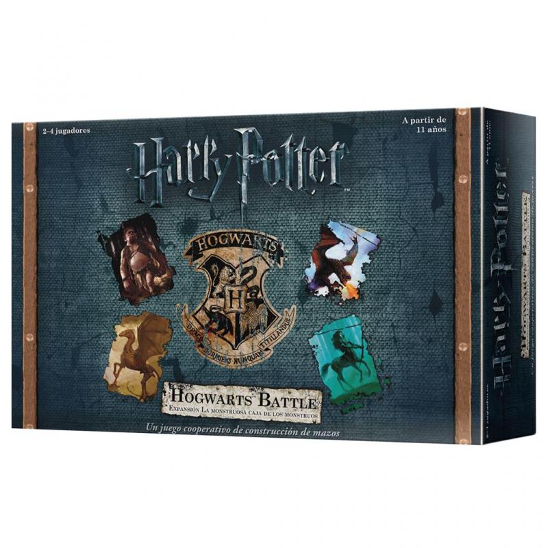 Juego de mesa harry potter hogwarts battle monstruosa caja - Imagen 1