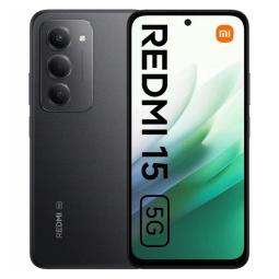 Telefono movil smartphone xiaomi redmi 15 5g - 8gb - 256gb - 6.9 pulgadas - negro