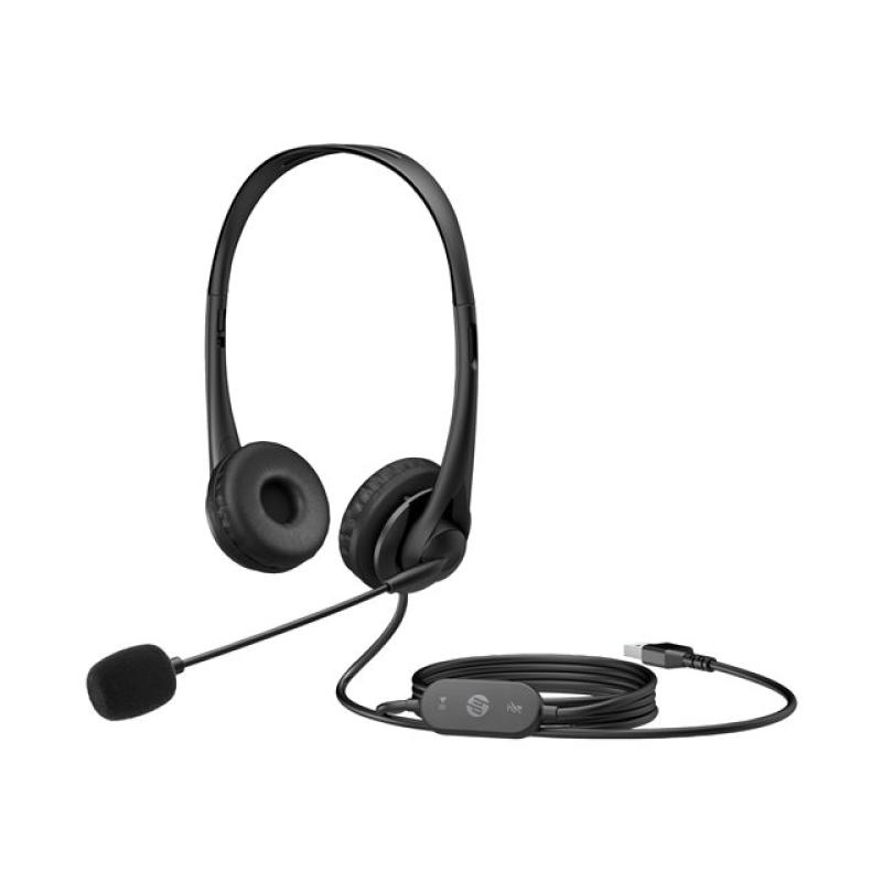 Auriculares hp g2 usb negro