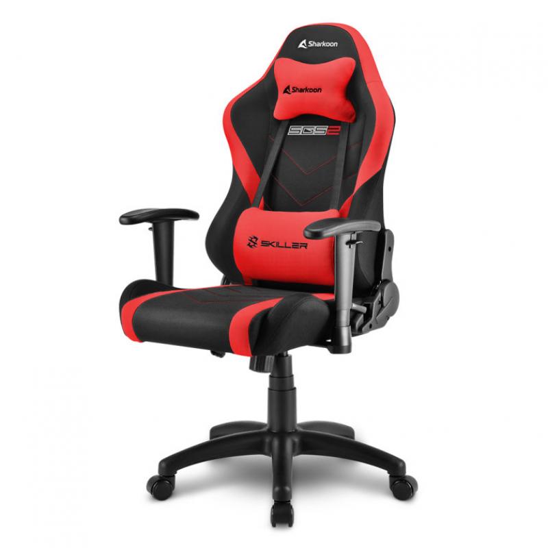 Silla gaming sharkoon skiller sgs2 jr negro rojo - Imagen 1