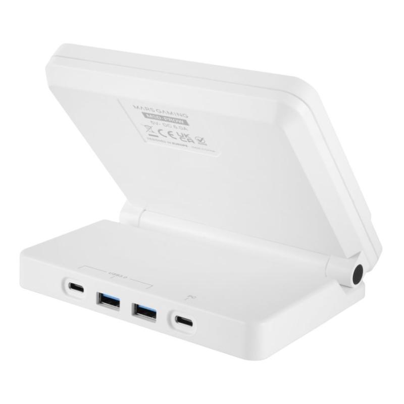 Control deck pro mars gaming msdpro blanco