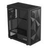 Caja ordenador gaming genesis diaxid 605f atx cristal templado negro