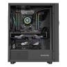 Caja ordenador gaming genesis diaxid 605f atx cristal templado negro