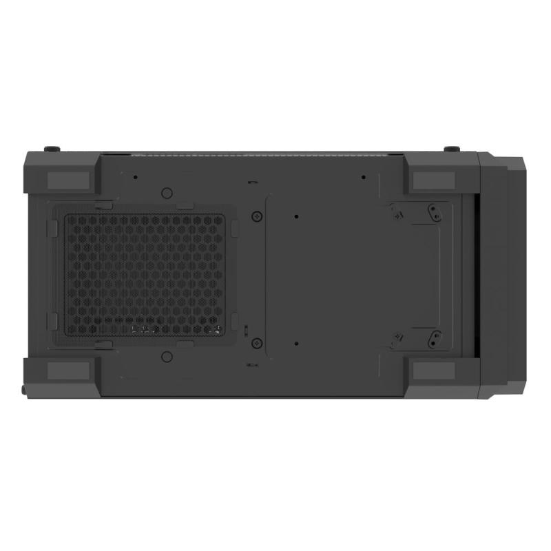 Caja ordenador gaming genesis irid 505f atx cristal templado negra