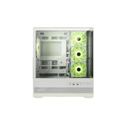Caja ordenador gaming msi mag pano 110r pz atx rgb cristal templado blanco