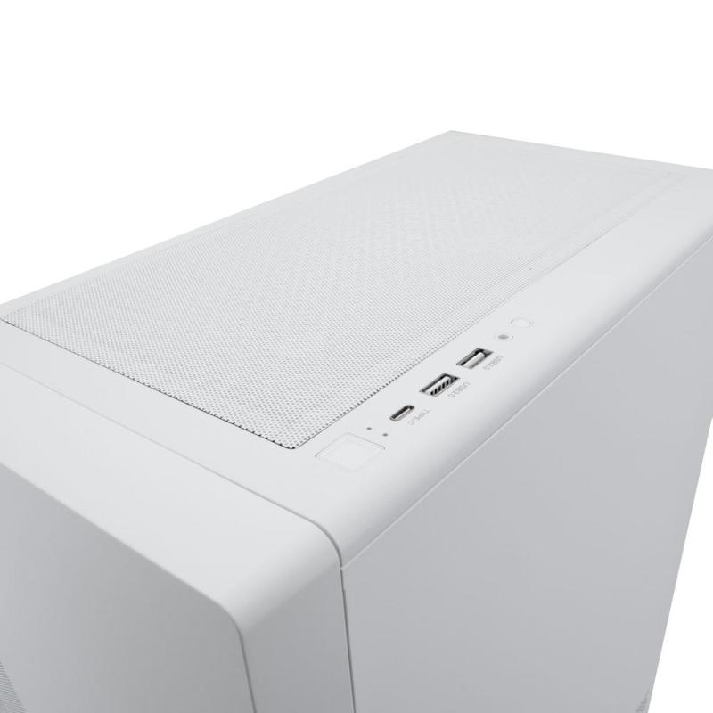 Caja ordenador gaming coolbox ga450 star light argb atx blanco