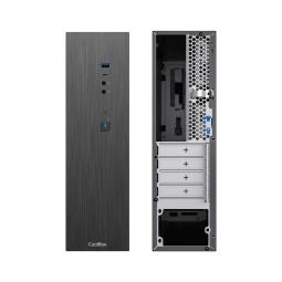 Caja ordenador coolbox t370 - bz matx negro con fuente tfx bronze