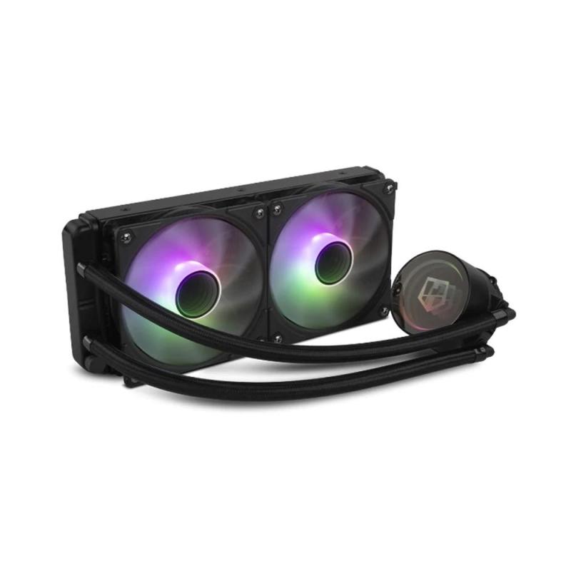 Kit refrigeracion liquida nox hummer m - 240 argb 2x 120mm negro