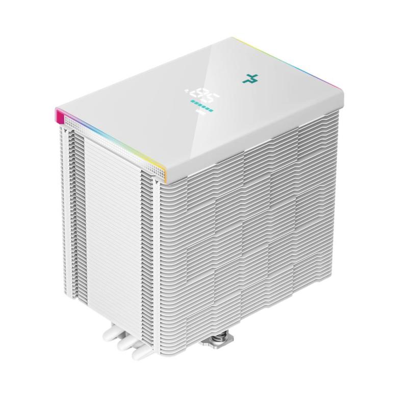 Ventilador disipador cpu deepcool ak500 digital blanco