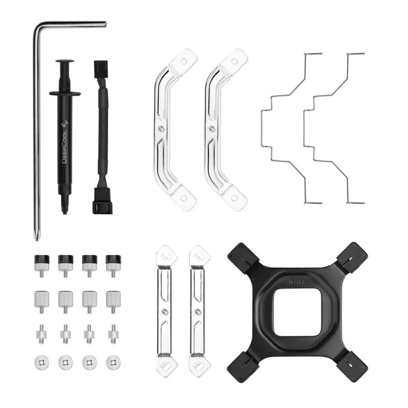 Ventilador disipador cpu deepcool ak500 digital blanco