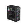Caja ordenador gaming genesis diaxid 605 argb atx cristal templado negra