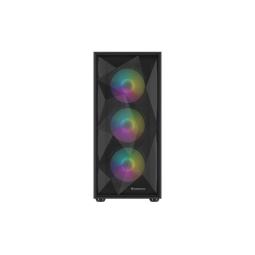 Caja ordenador gaming genesis diaxid 605 argb atx cristal templado negra
