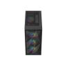 Caja ordenador gaming genesis diaxid 605 argb atx cristal templado negra
