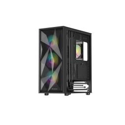 Caja ordenador gaming genesis diaxid 605 argb atx cristal templado negra