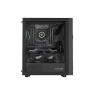 Caja ordenador gaming genesis diaxid 605 argb atx cristal templado negra
