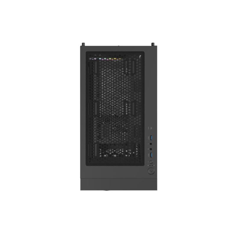 Caja ordenador gaming genesis diaxid 605 argb atx cristal templado negra