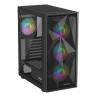Caja ordenador gaming genesis diaxid 605 argb atx cristal templado negra