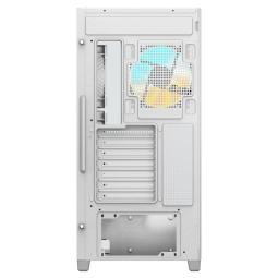 Caja ordenador gaming gigabyte c500 atx cristal templado blanca