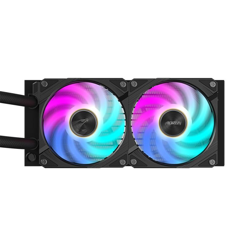 Kit refrigeracion liquida gigabyte gp - aorus waterforce x ii 240 negro
