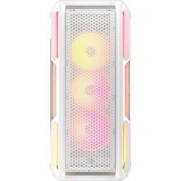 Caja ordenador gaming corsair icue 5000t atx lx rgb cristal templado blanca