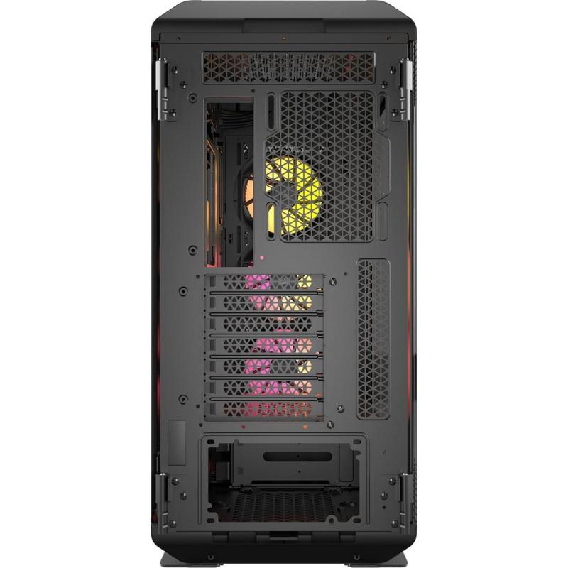 Caja ordenador gaming corsair icue 5000t atx lx rgb cristal templado negra