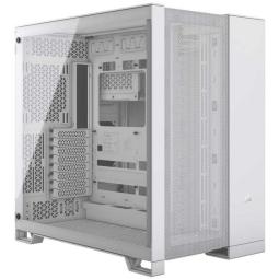 Caja ordenador gaming corsair 6500d airflow atx cristal templado blanco