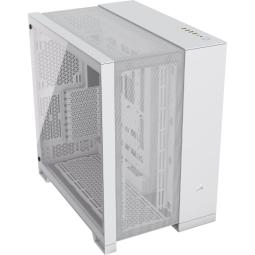 Caja ordenador gaming corsair 6500d airflow atx cristal templado blanco