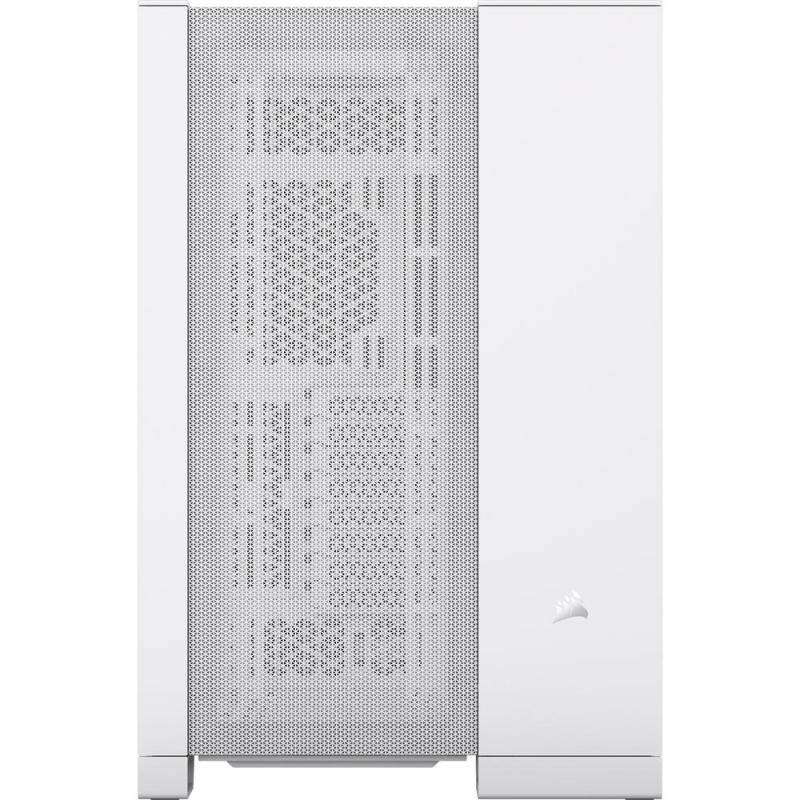 Caja ordenador gaming corsair 6500d airflow atx cristal templado blanco