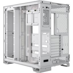 Caja ordenador gaming corsair 6500d airflow atx cristal templado blanco