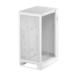 Caja ordenador gaming deepcool matx ch270 digital cristal templado blanca