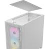 Caja ordenador gaming corsair 3000d airflow atx argb cristal templado blanca