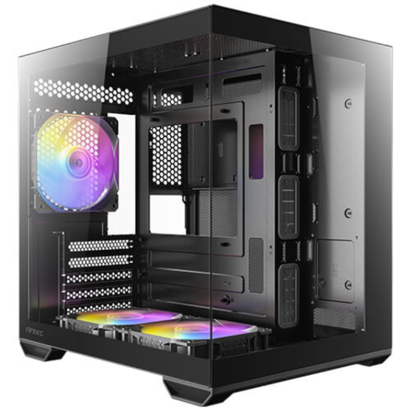 Caja ordenador gaming antec cx60m matx argb cristal templado negro