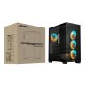 Caja ordenador gaming gigabyte c500 atx rgb vidrio usb 3.2 negra