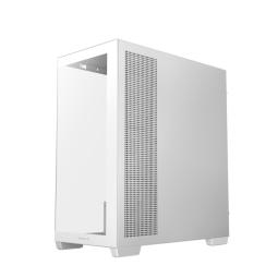 Caja ordenador gaming deepcool cg580 4f atx rgb cristal templado blanca