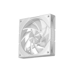 Caja ordenador gaming deepcool cg580 4f atx rgb cristal templado blanca