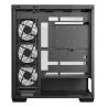 Caja ordenador gaming deepcool cg580 4f atx rgb cristal templado negra