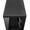 Caja ordenador gaming deepcool cg580 4f atx rgb cristal templado negra