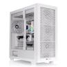 Caja ordenador gaming thermaltake ax500 atx cristal templado blanco