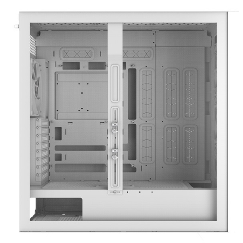 Caja ordenador gaming thermaltake ax500 atx cristal templado blanco