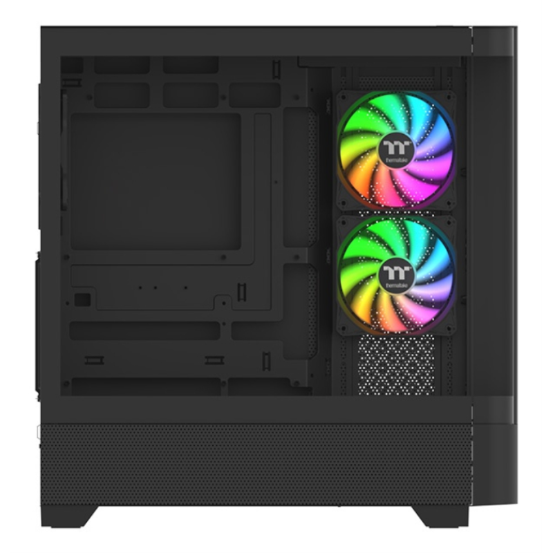 Caja ordenador gaming thermaltake view 290 atx argb cristal templado negro