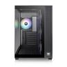 Caja ordenador gaming thermaltake view 380 cx1 atx argb cristal templado negro