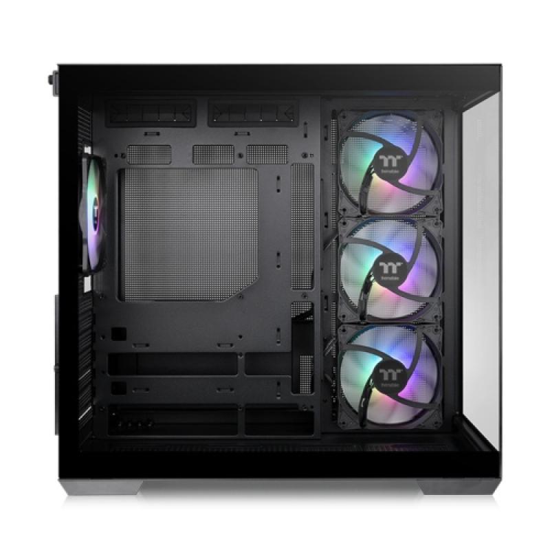 Caja ordenador gaming thermaltake view 380 cx1 atx argb cristal templado negro